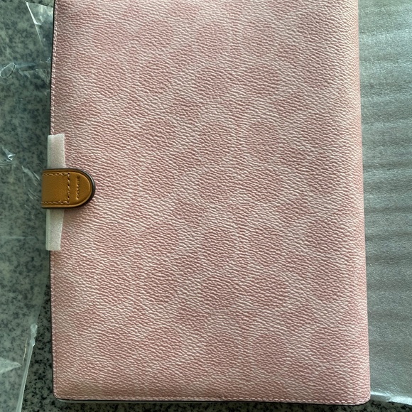 Coach Powder Pink Notebook - Picture 2 of 9